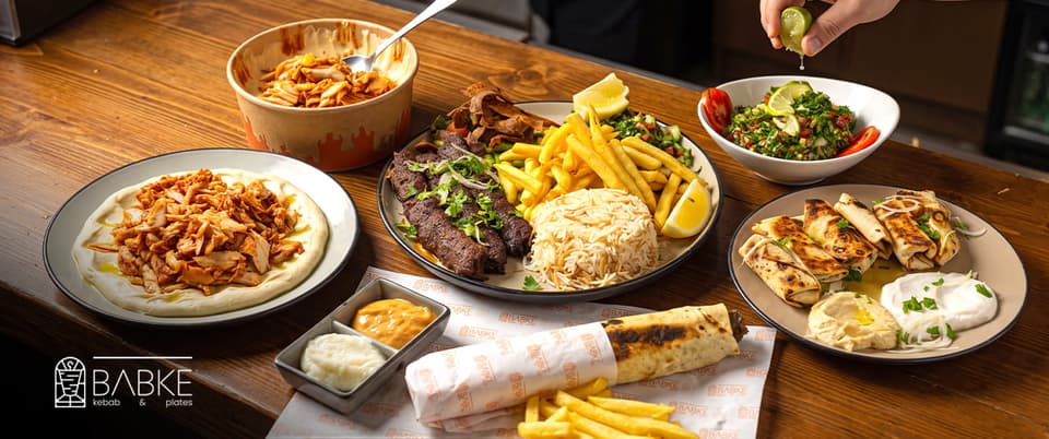Babke kebab and Plates
