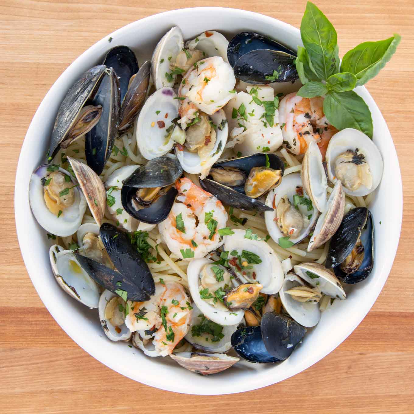 Pappardelle frutti di mare