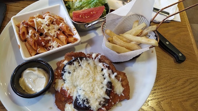 Poulet pané Parmigiano
