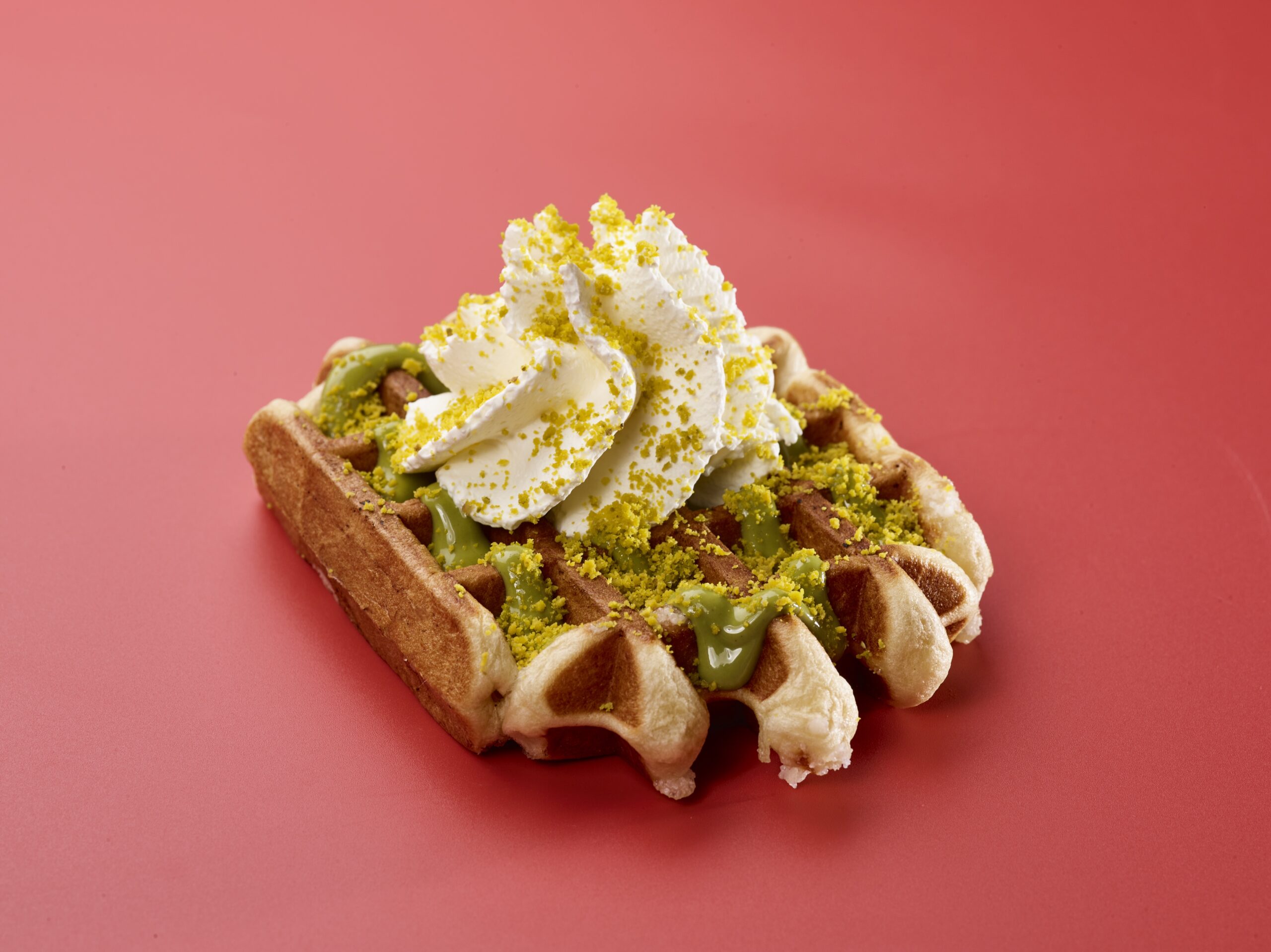 Gaufre Créme au Pistache