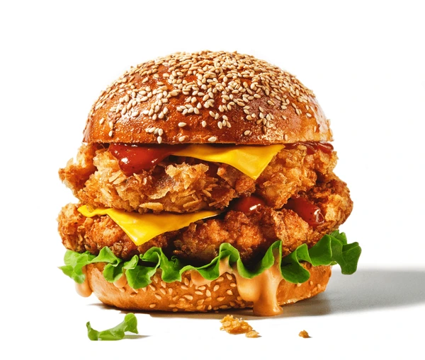 Big chiken burger