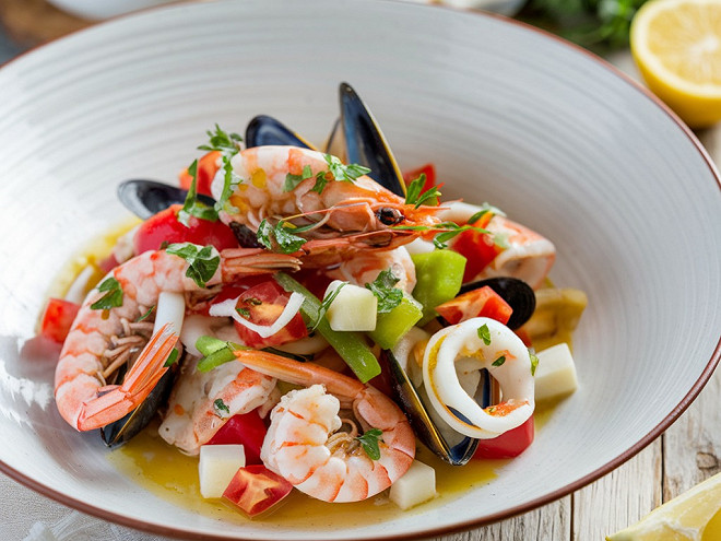 salade fruit de mer