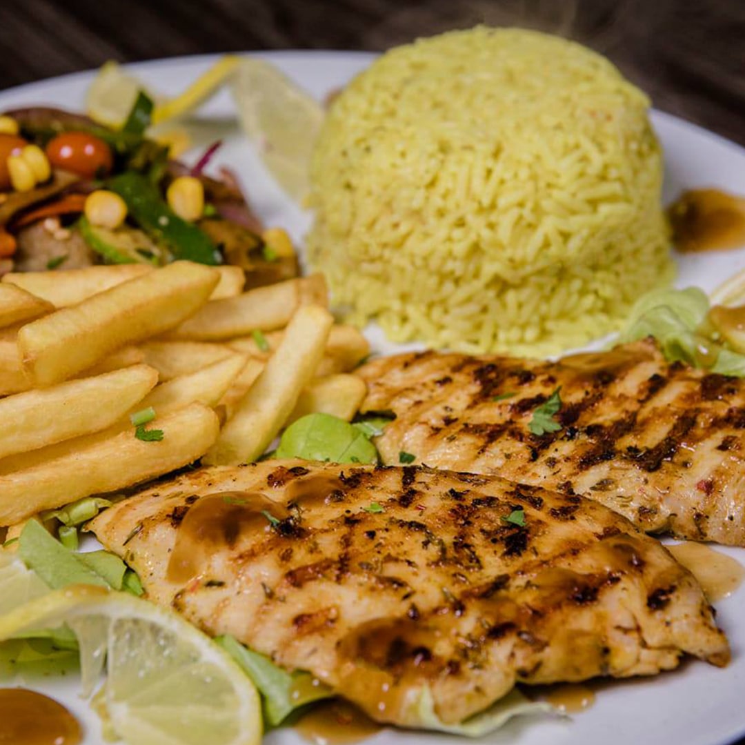 Plat escalope grillé