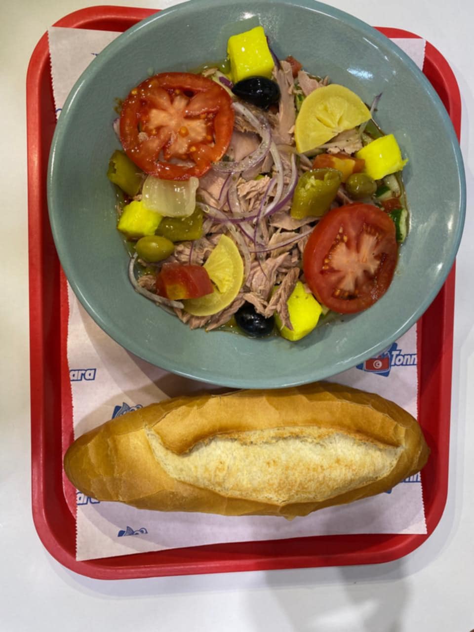 Plat Tunisien (2oeuf)