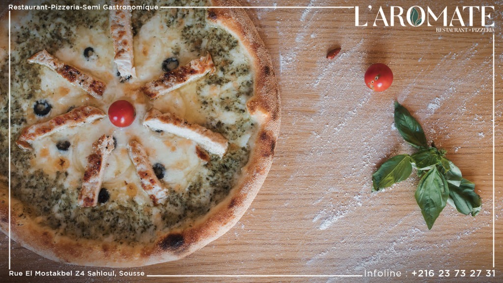 Pizza Pollo alla griglia
