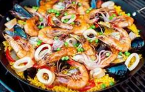 Paella fruit de mer