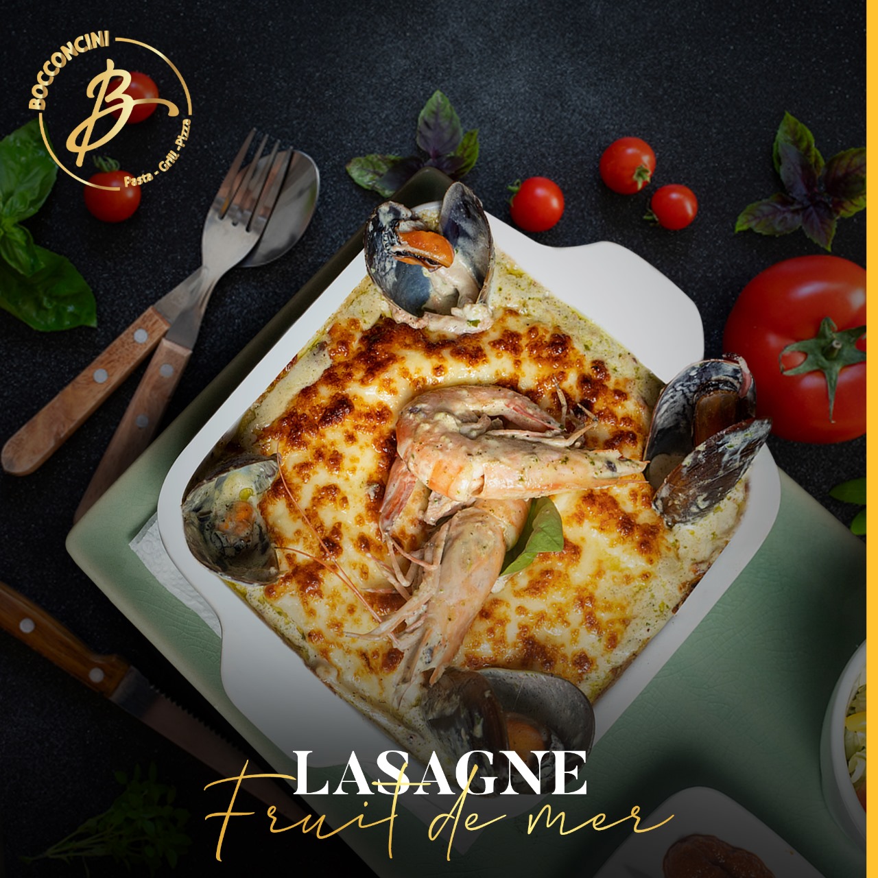 Lasagne Fruits de Mer