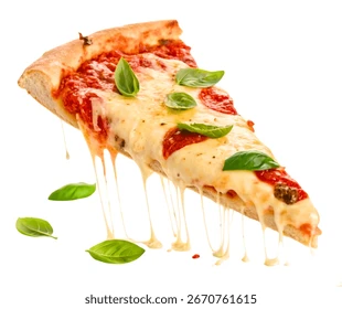 Pizza tranche margherita