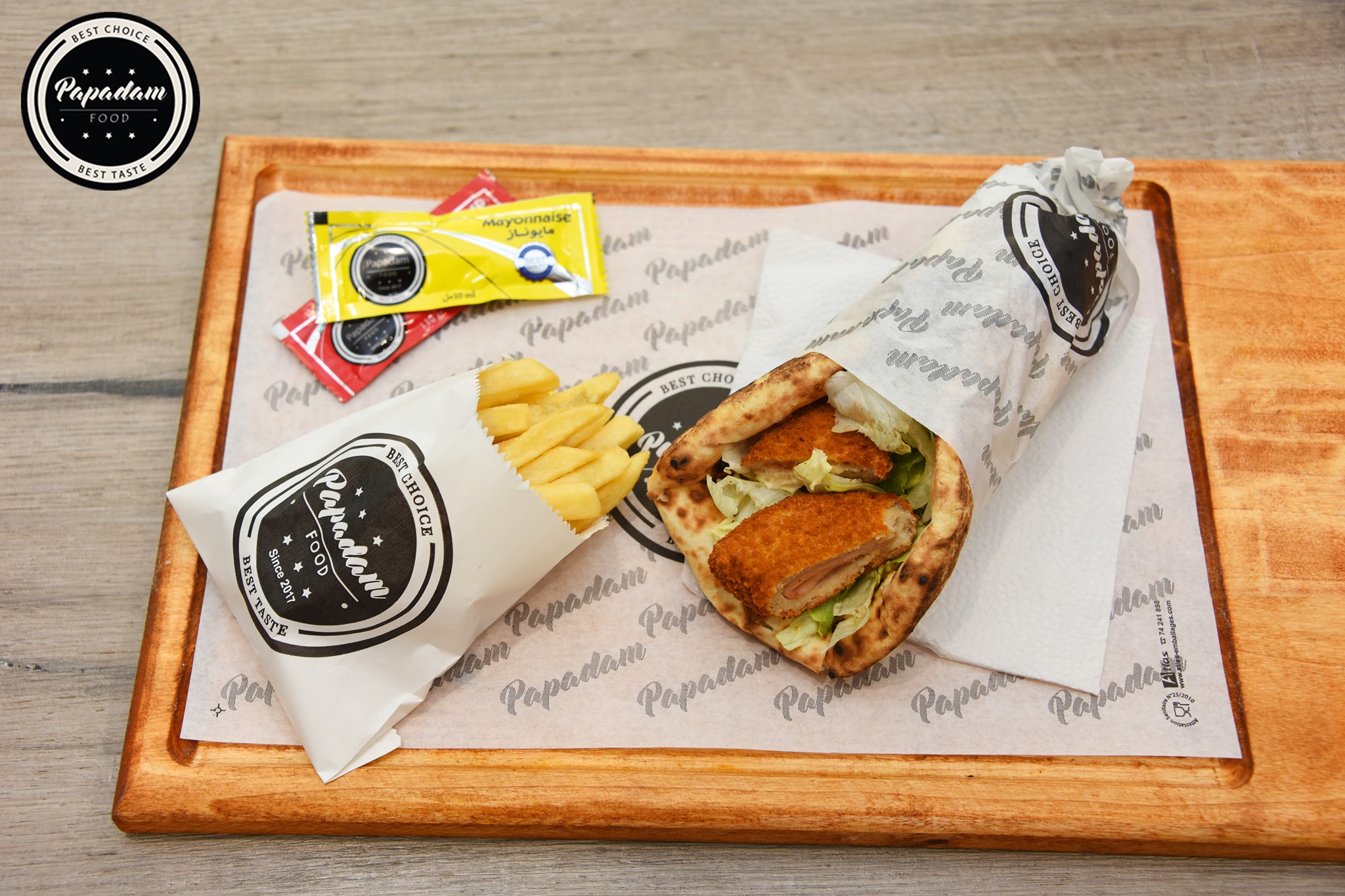 Cordon Bleu (Sandwich Naan)