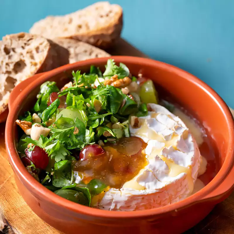 Salade au Camembert