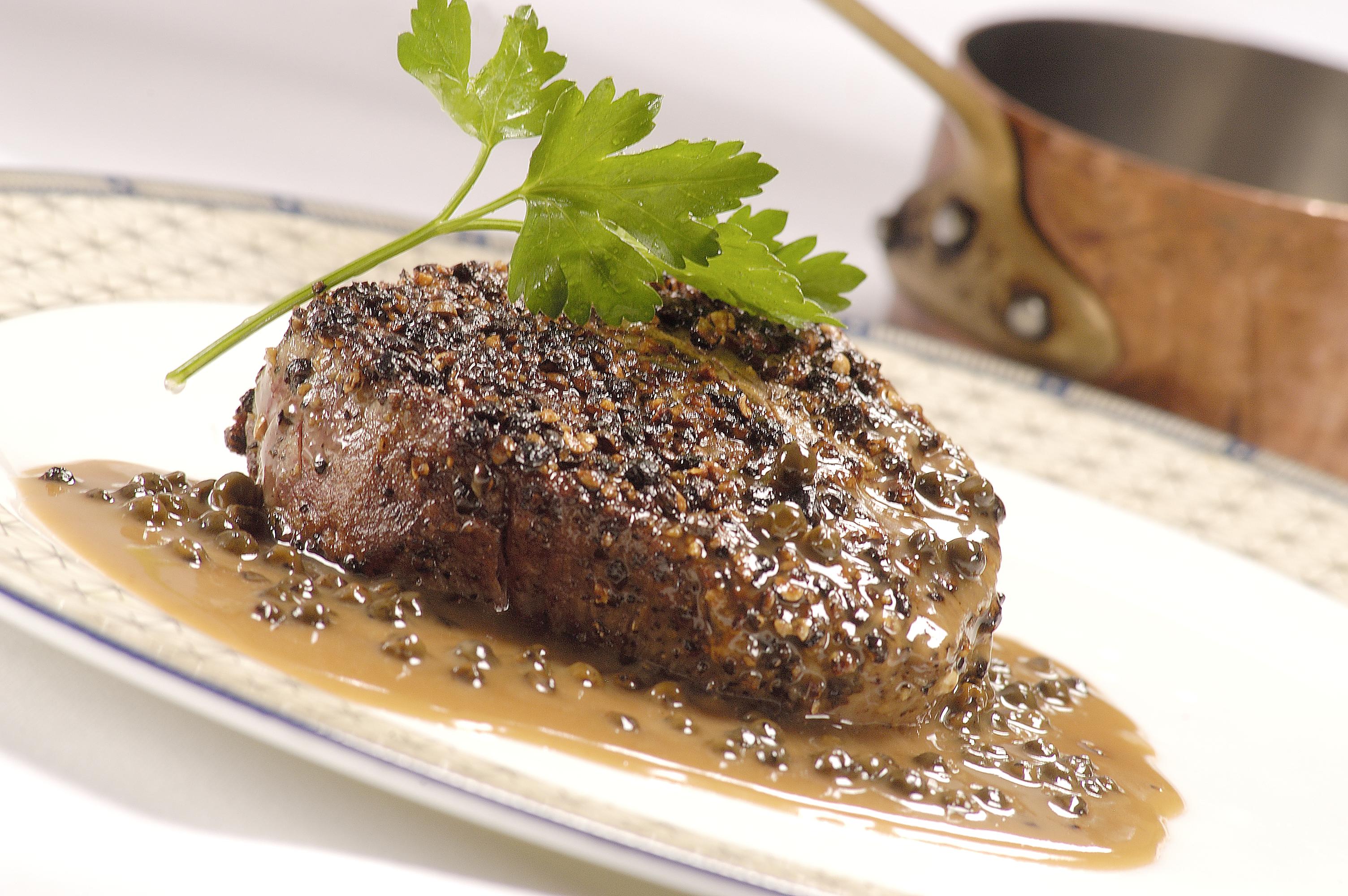 Steak aux Poivres