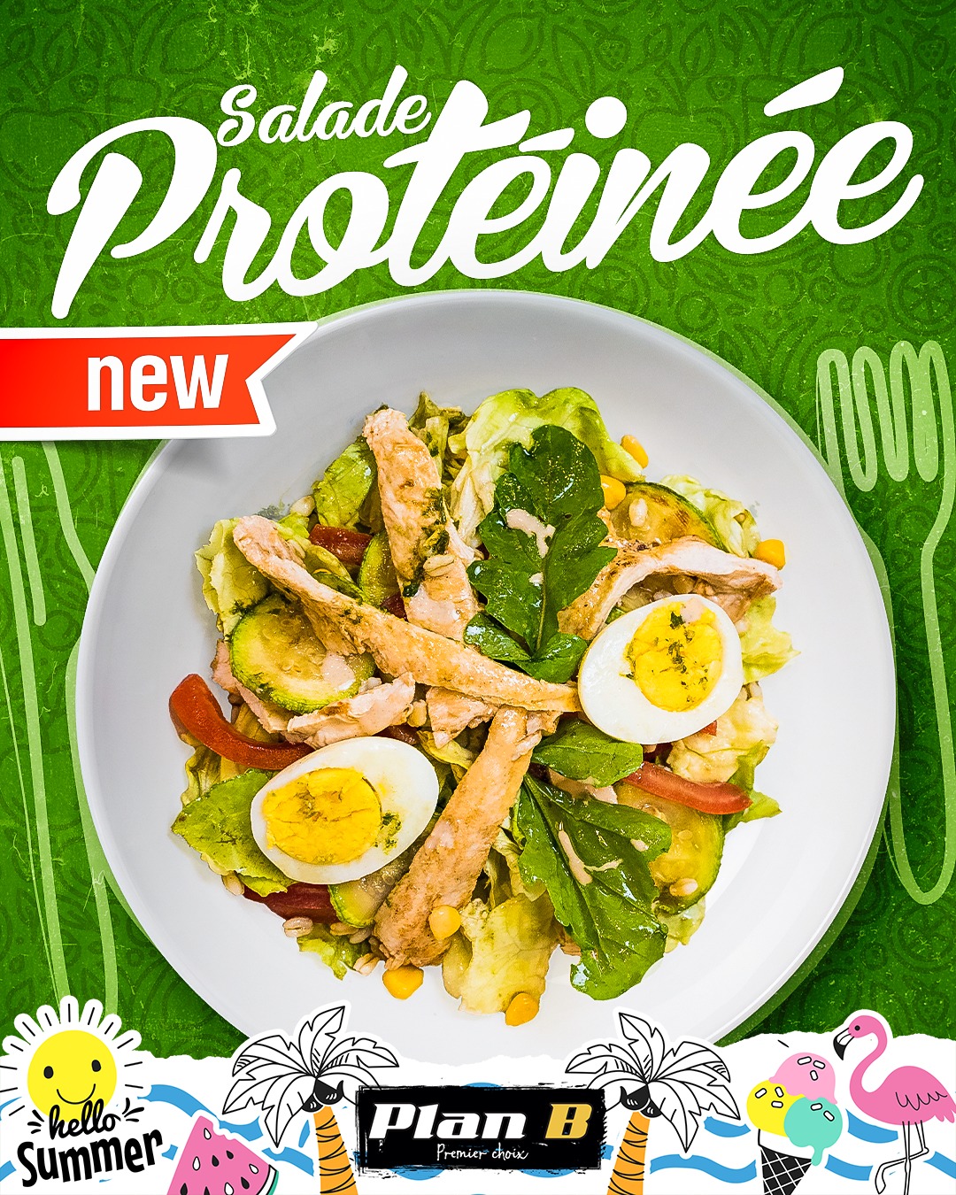 Salade Proteinée