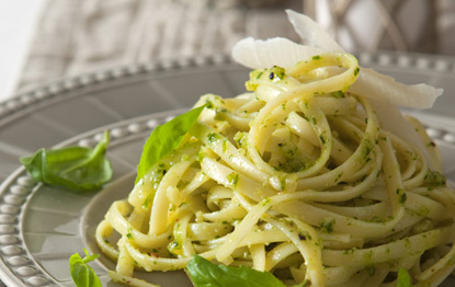 Linguine al pesto