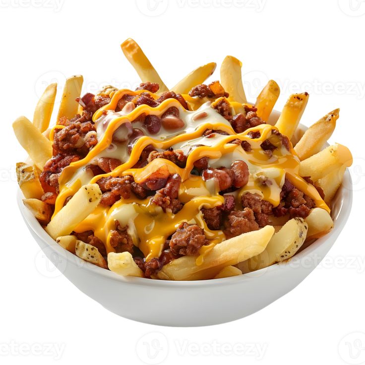 Frites Cheddar et Oignons Crispy