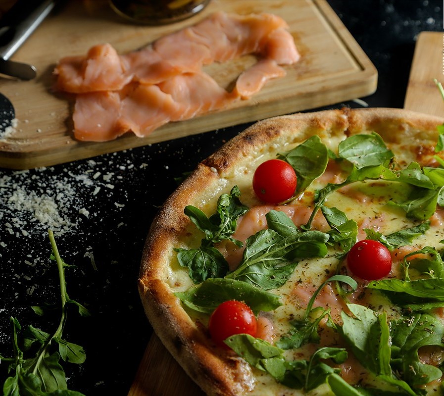 Pizza Salmone