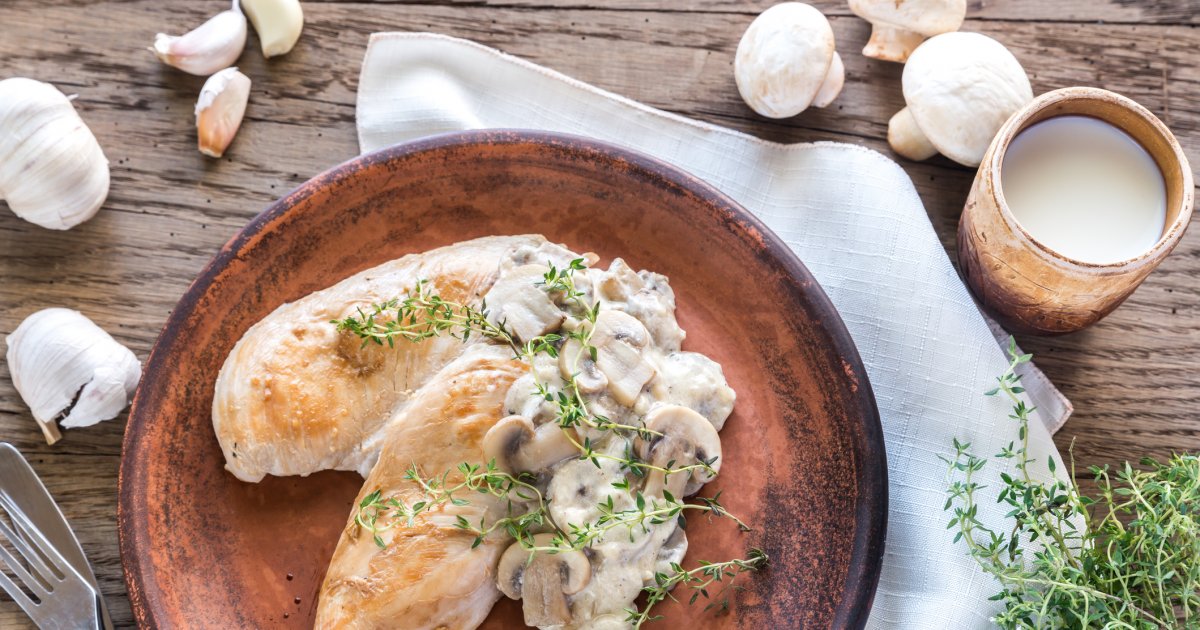Supreme de poulet panné (sauce aux choix)
