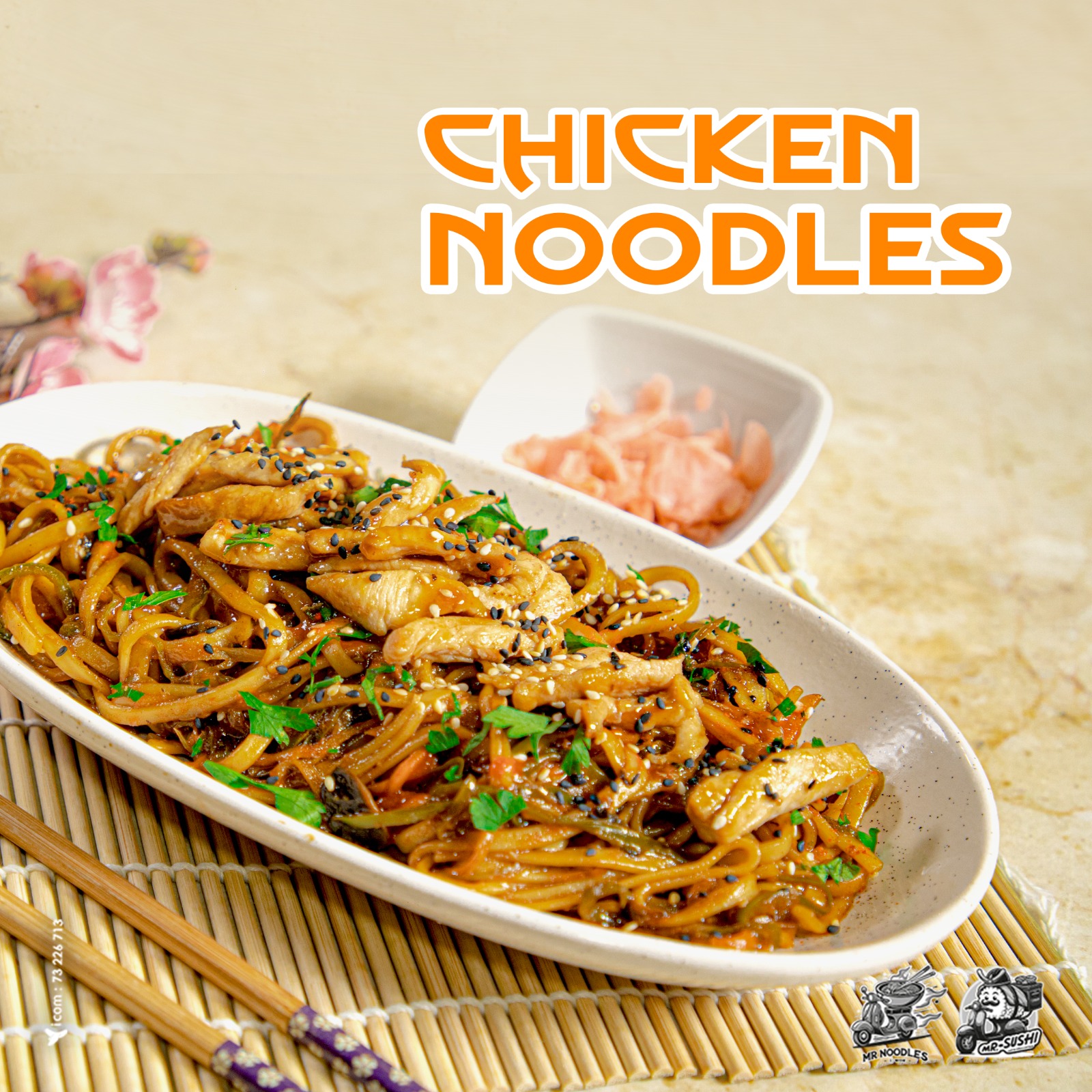 Nouilles Poulet