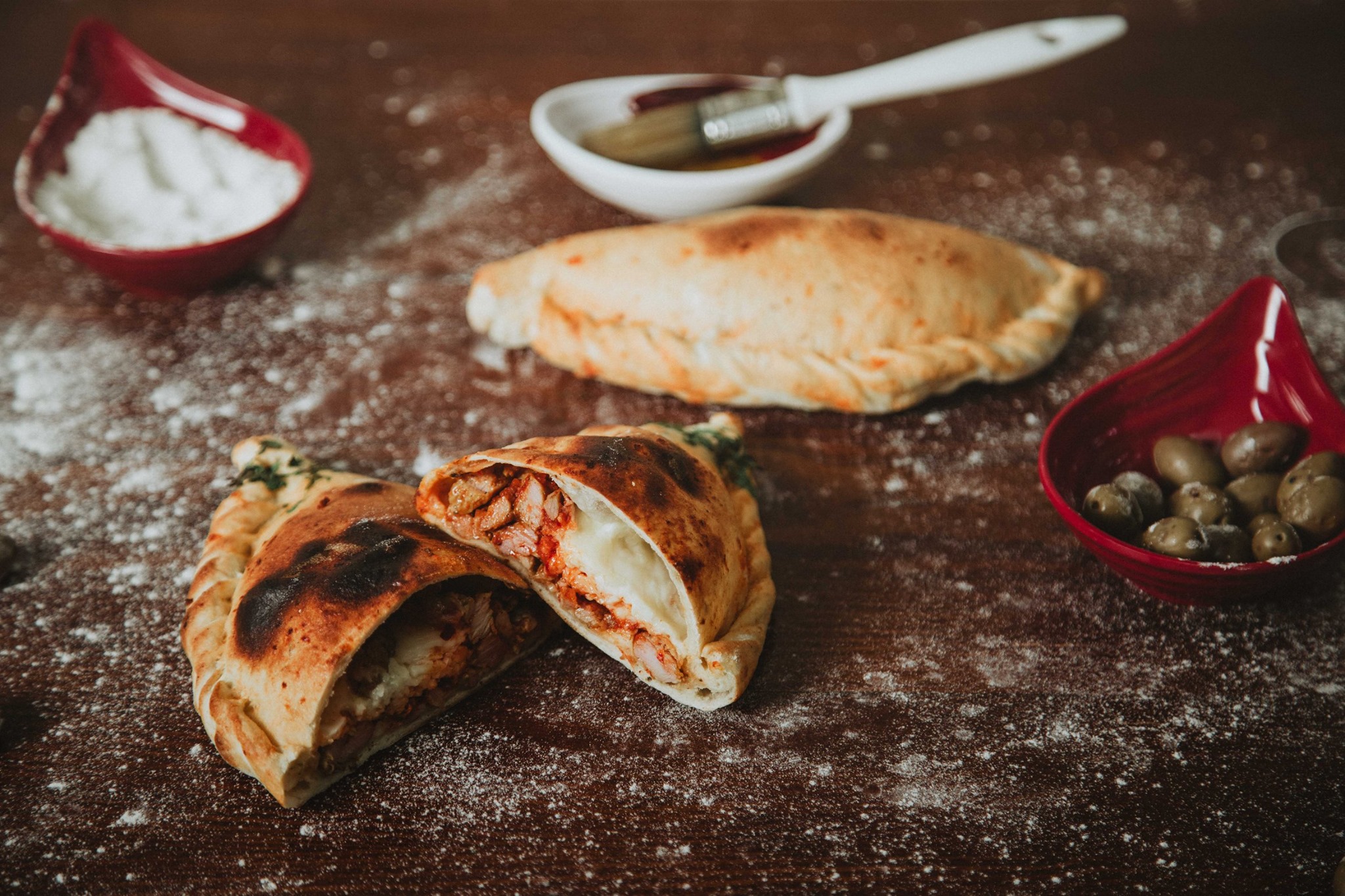 Calzone aux fruits de mer