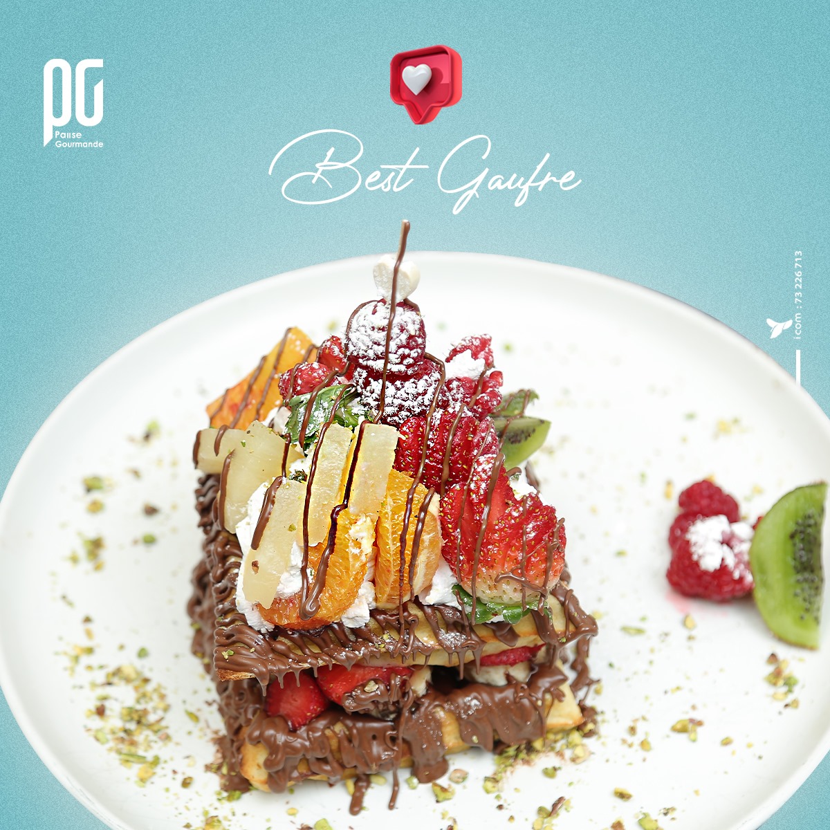 Gaufre Nutella Banane