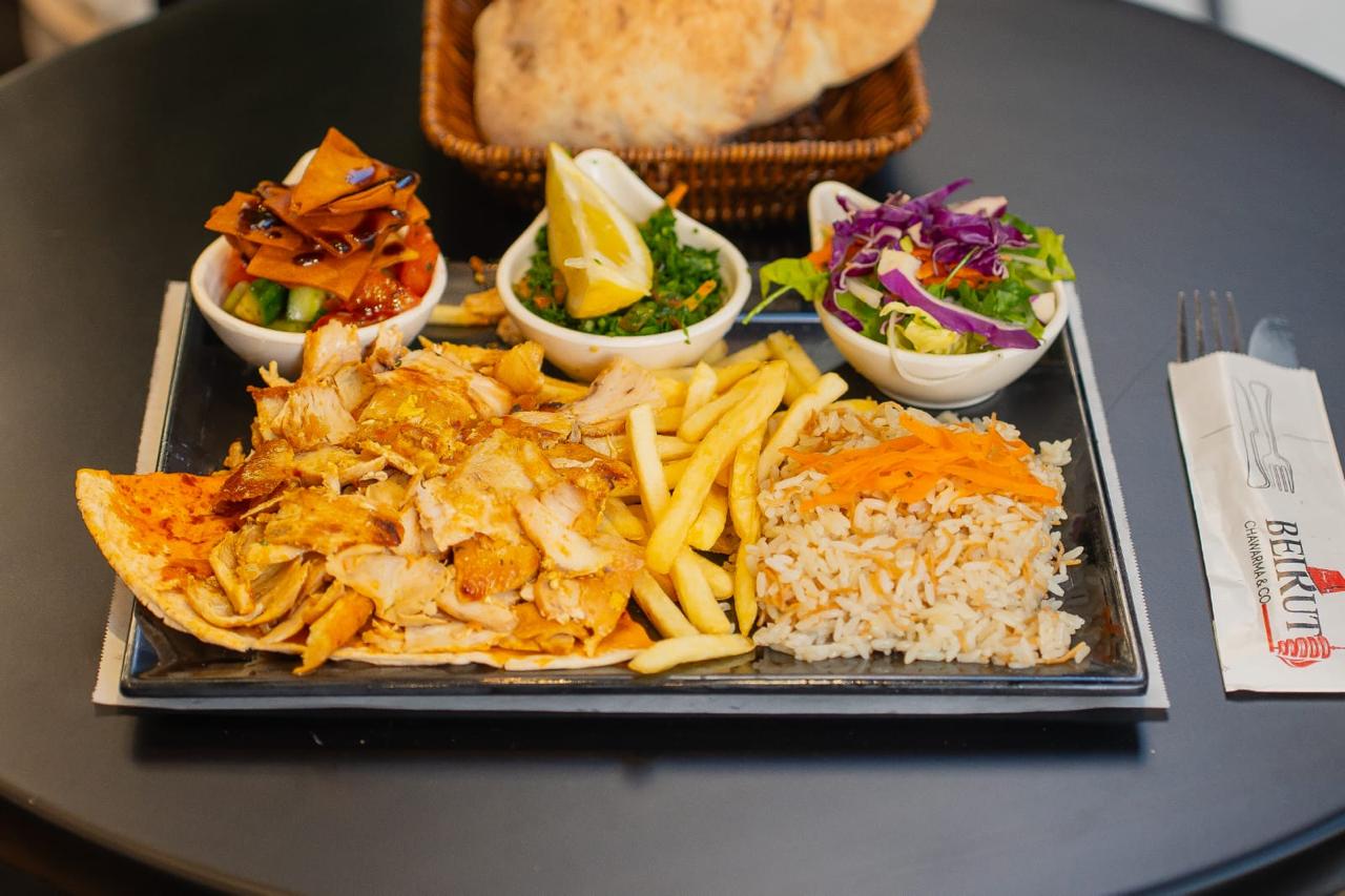وجبة شاورما