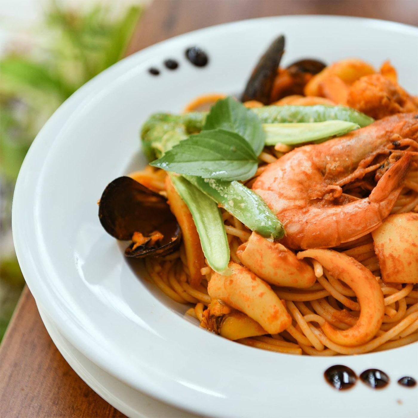 Spaghetti au Fruits de Mer