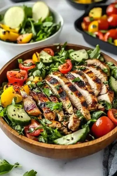Salade au Poulet