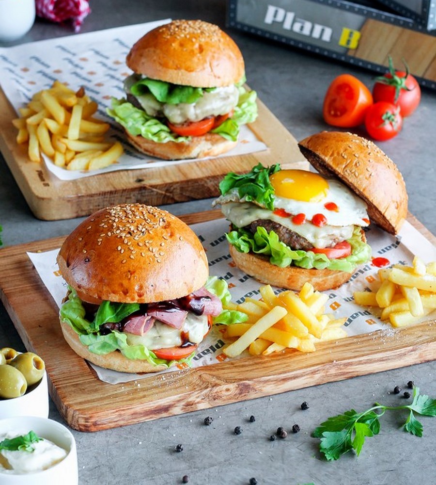Double Crispy Burger