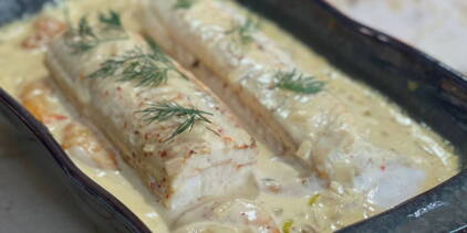 Filet de poisson à la normande