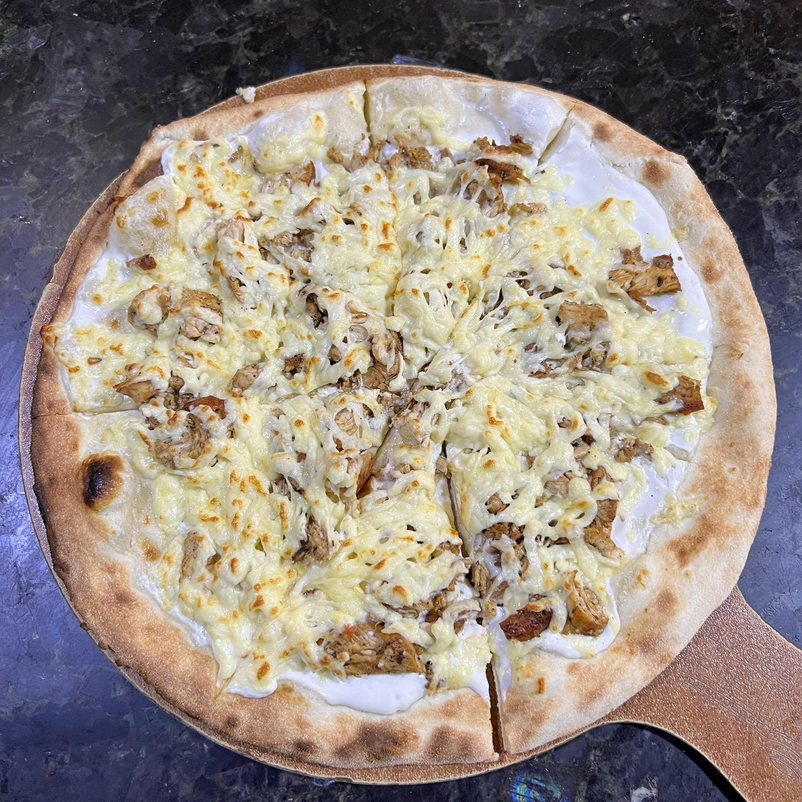 Chicken sauce blanche (Pizza)