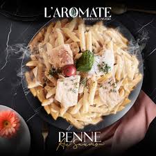 Penne saumon