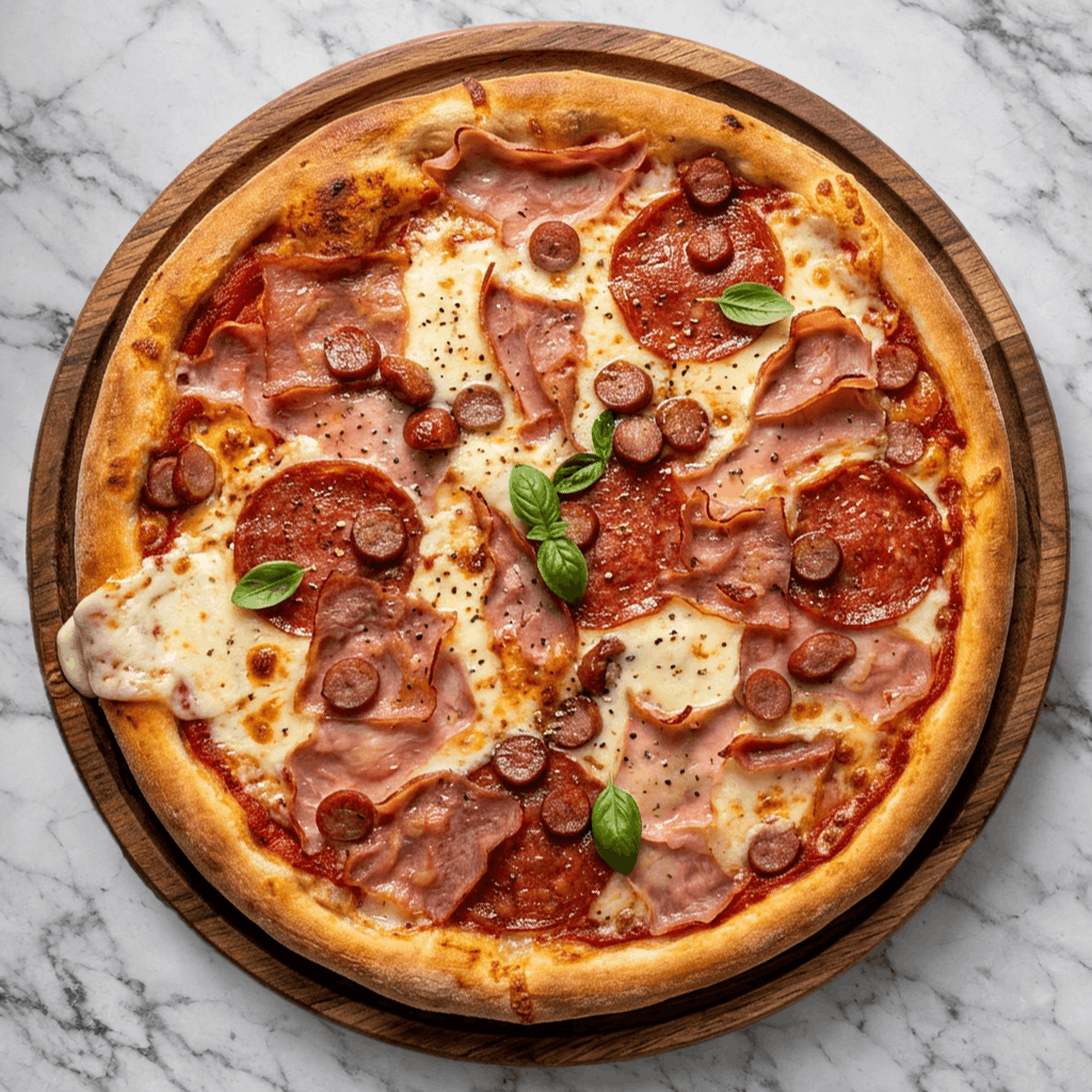 Pizza Quattro Carni