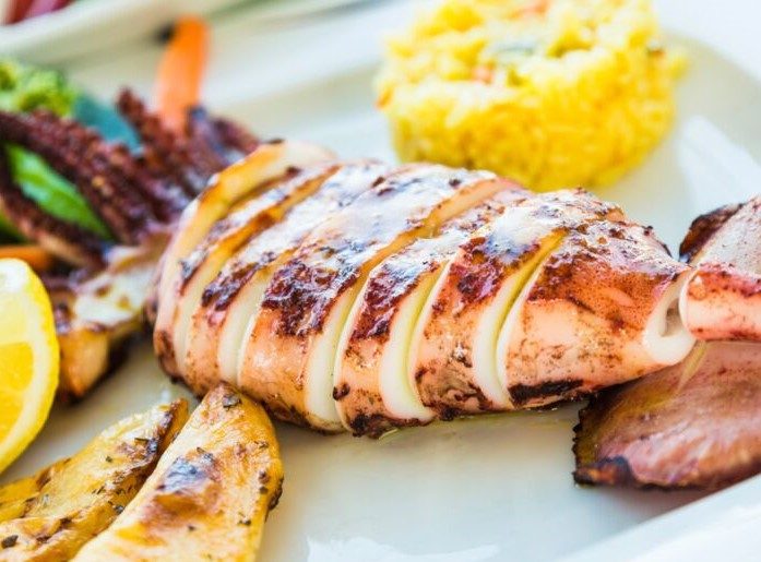 Calamar Grillé