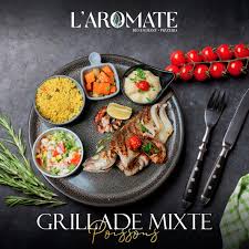 Grillade mixte poissons