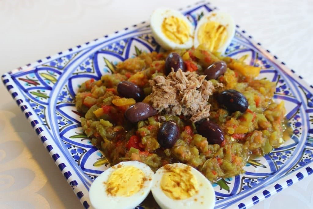 Salade Mechouia au Thon