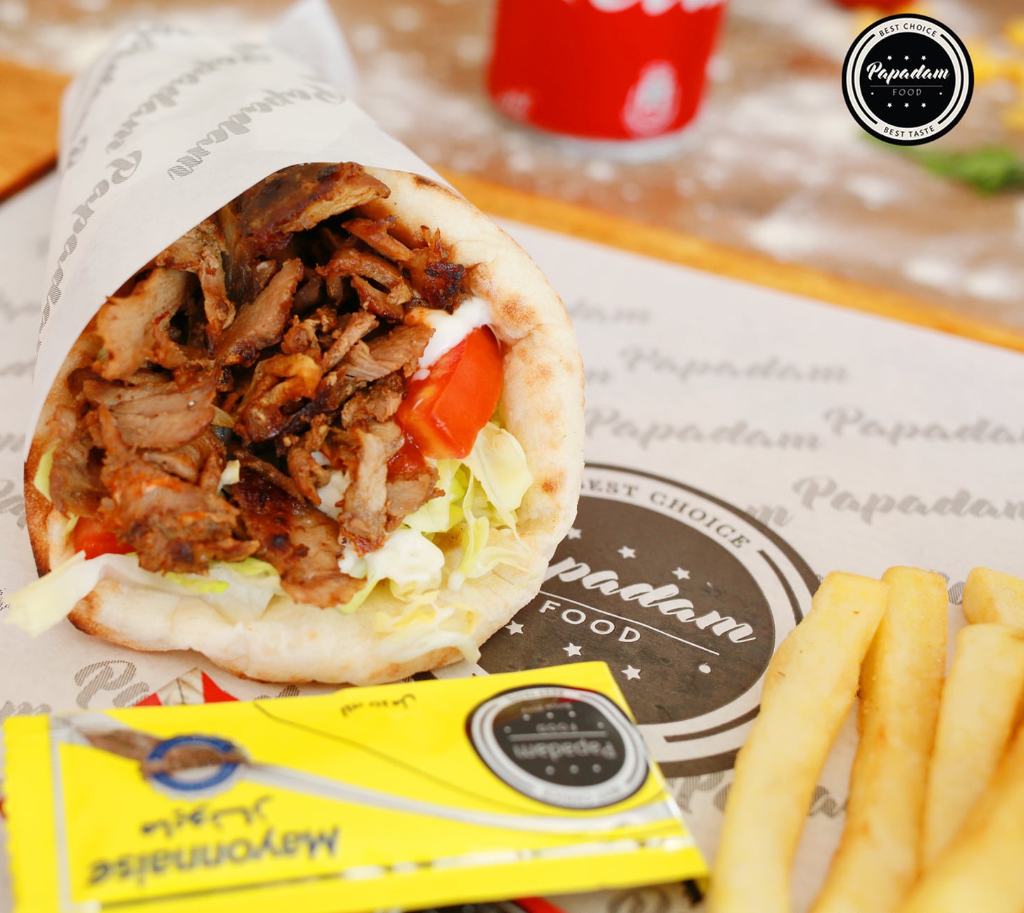 Chich Taouk (Sandwich Naan)