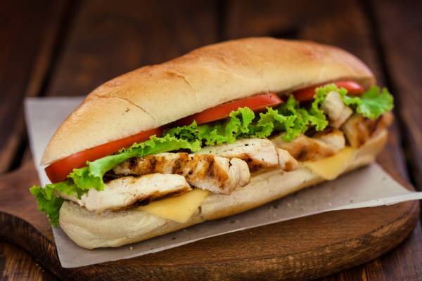 Sandwich poulet