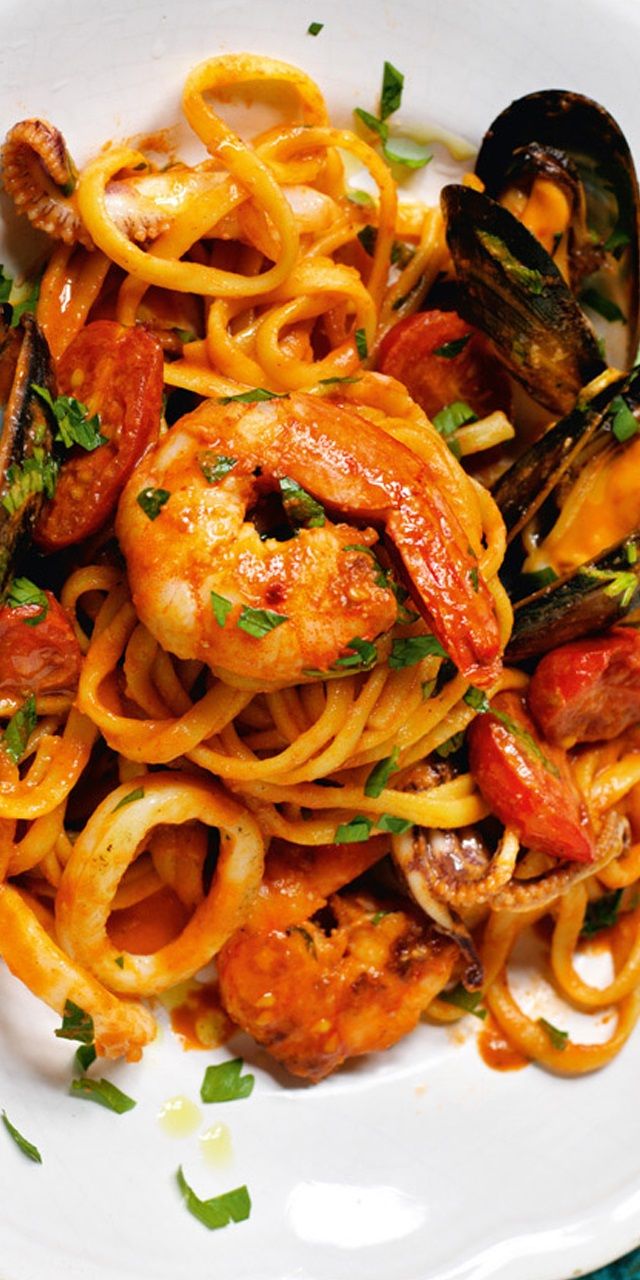 Spaghetti Fruits De Mer