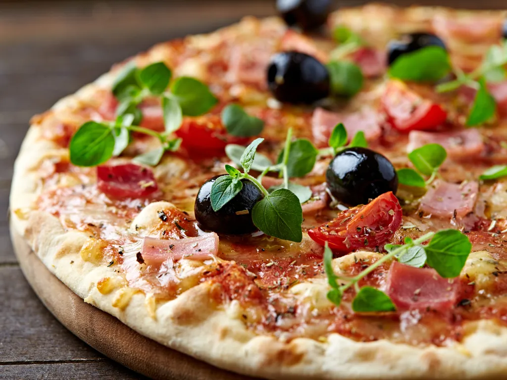 pizza jambon