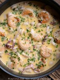 Duo de Fruits de Mer sauce Citronnée
