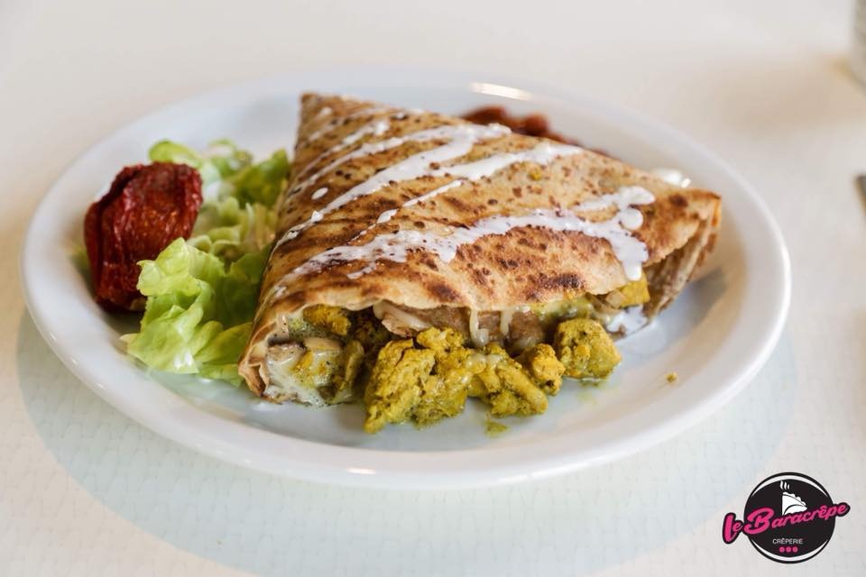 Crêpe curry