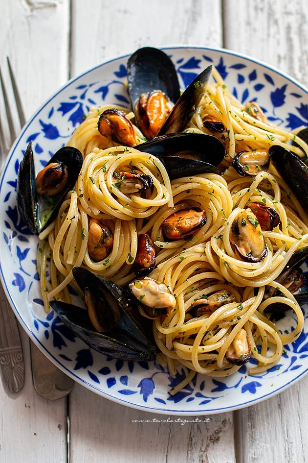 Spaghetti cozze