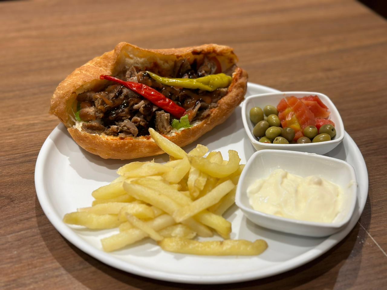 Sandwich Fricassé Chawarma