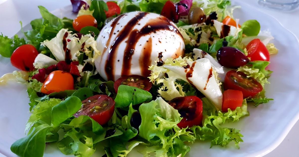 salade de burrata