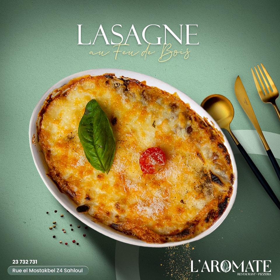 Lasagne bolognaise au feu de bois