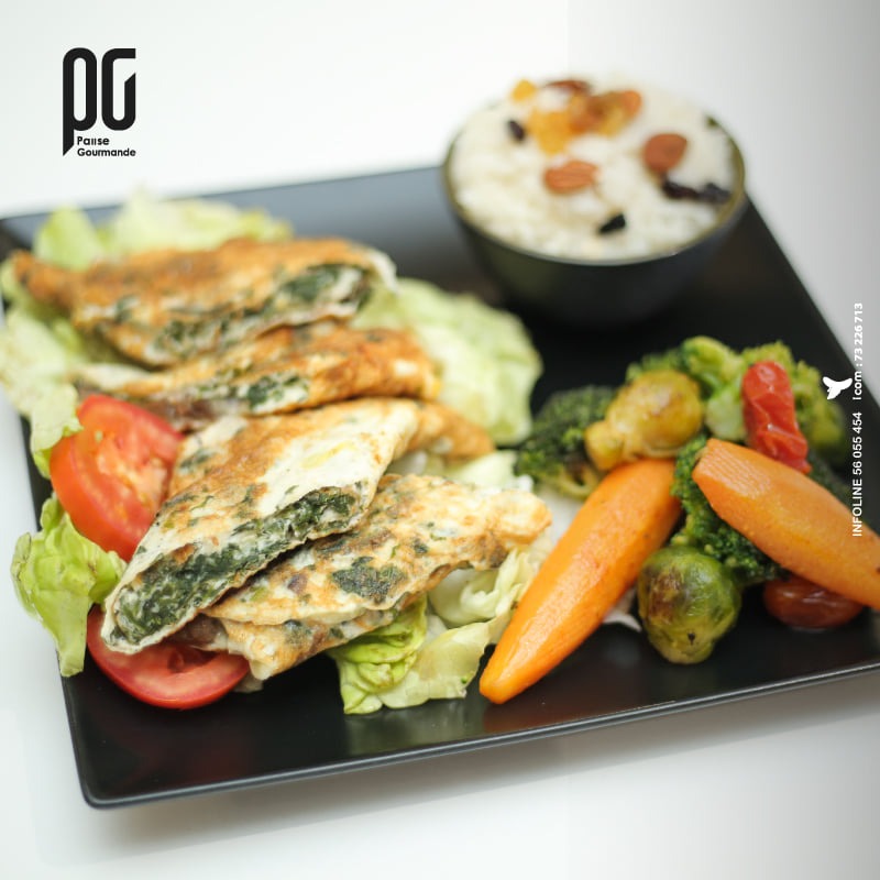 Omelette Jambon-Fromage