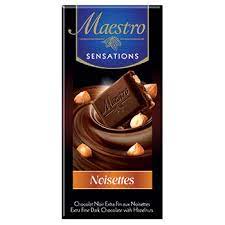Maestro noir aux noisettes
