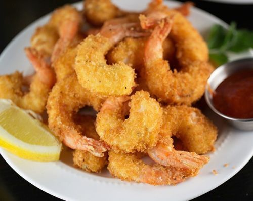 Crevettes panées au panko