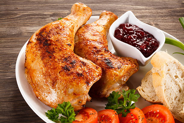 Cuisses de Poulet Grillées (2 Cuisses)