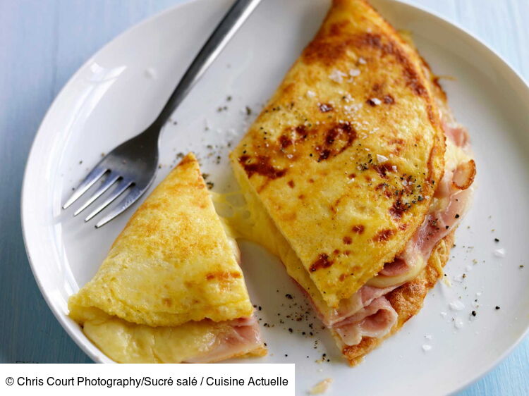 Omelette Jambon Fromage