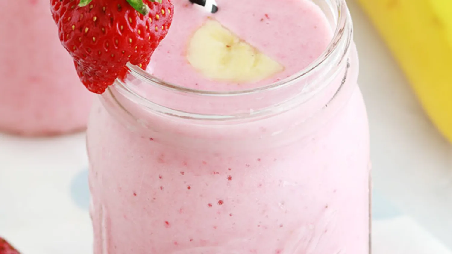 Milkshake Fraise Banane